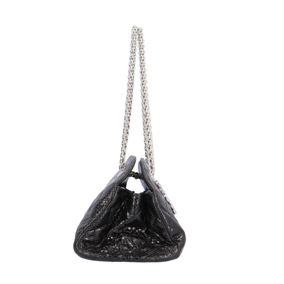 Chanel Python Shoulder Bag Black - Picture 4 of 7